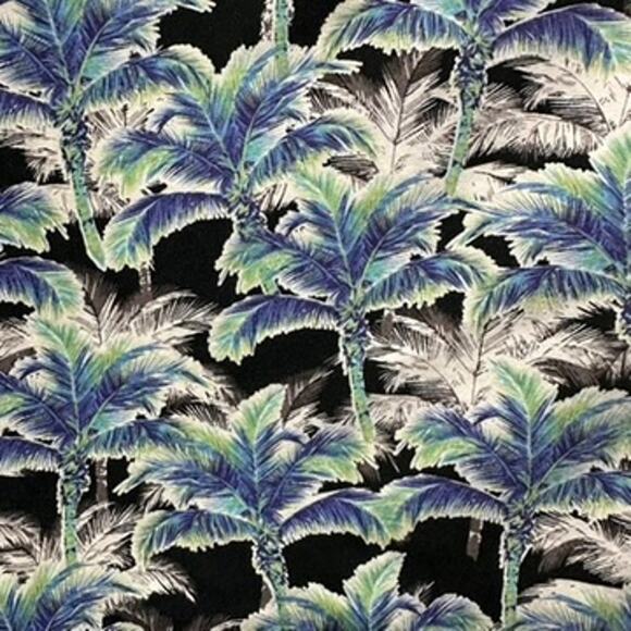 Tori Richard Uniforms Small Palm Tree Design Hawaiian Shirt Luau Tropical Party - Picture 5 of 9